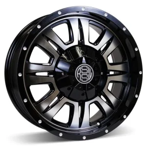 RSSW – Heritage – Black – 17″x7.5″ 15mm – Summer Wheels – ACH752HBMF